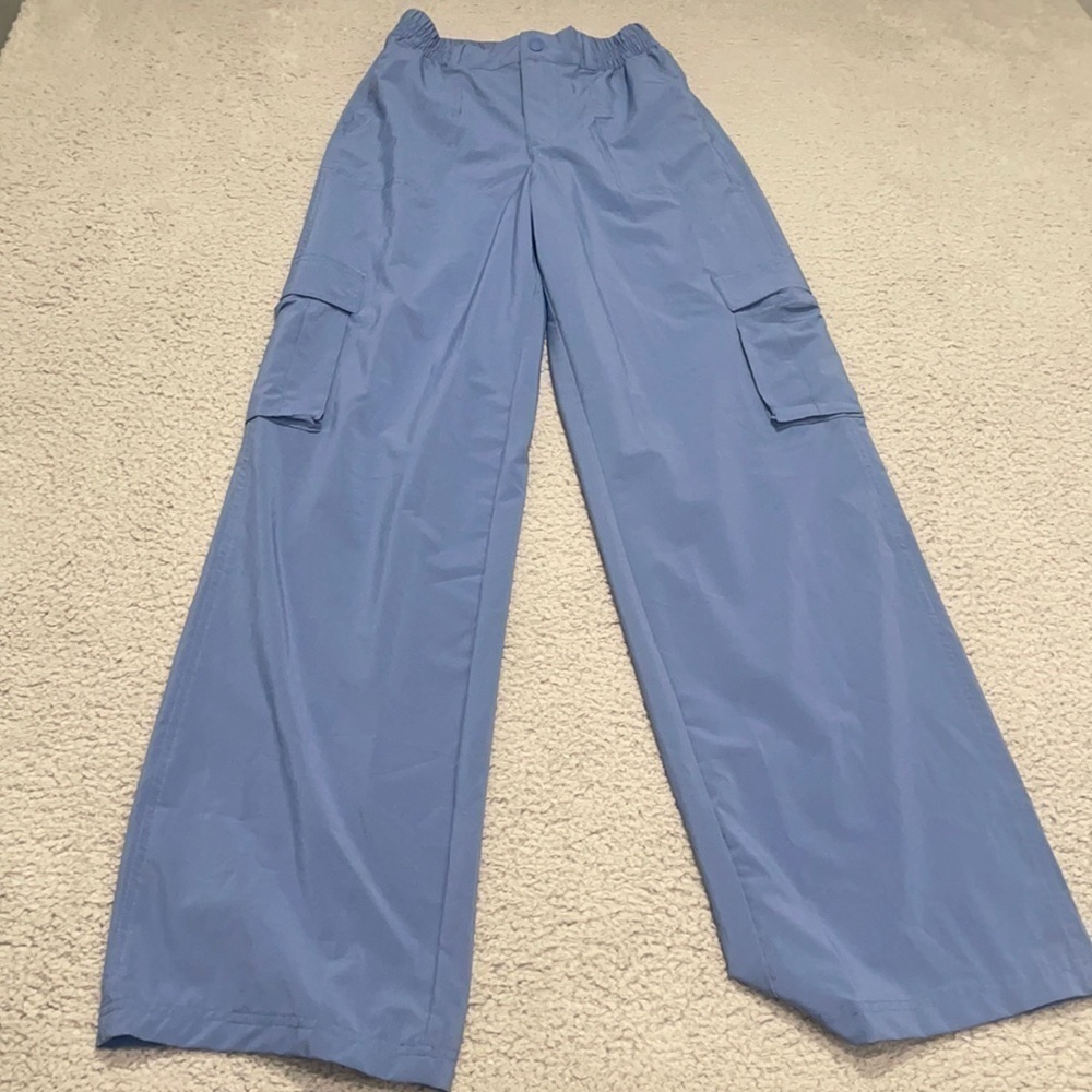 Aerie OFFLINE BY AERIE NYLON CARGO PANT Color Blue Size XS /Long